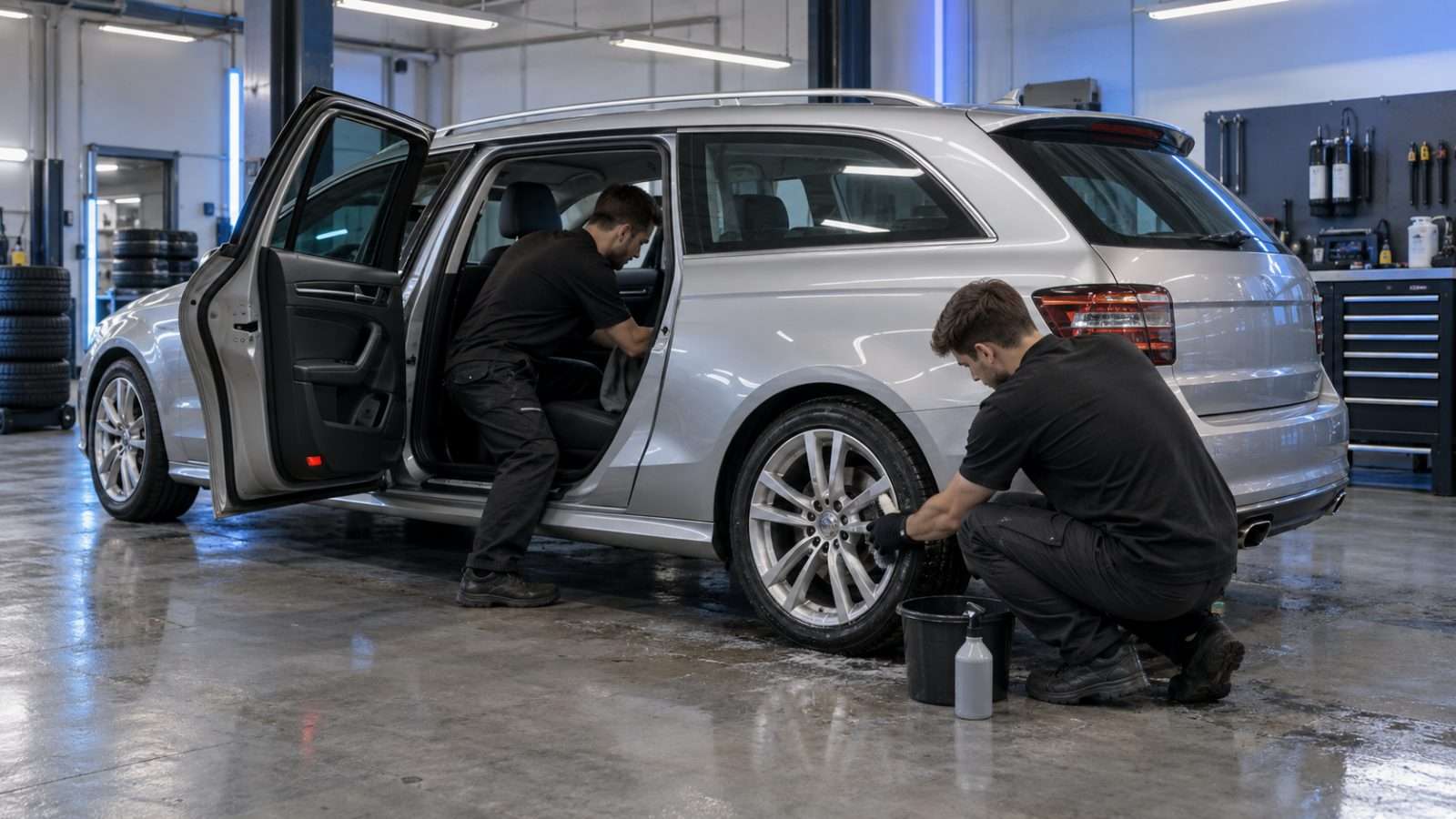 Fahrzeugaufbereitung bei AP Optik